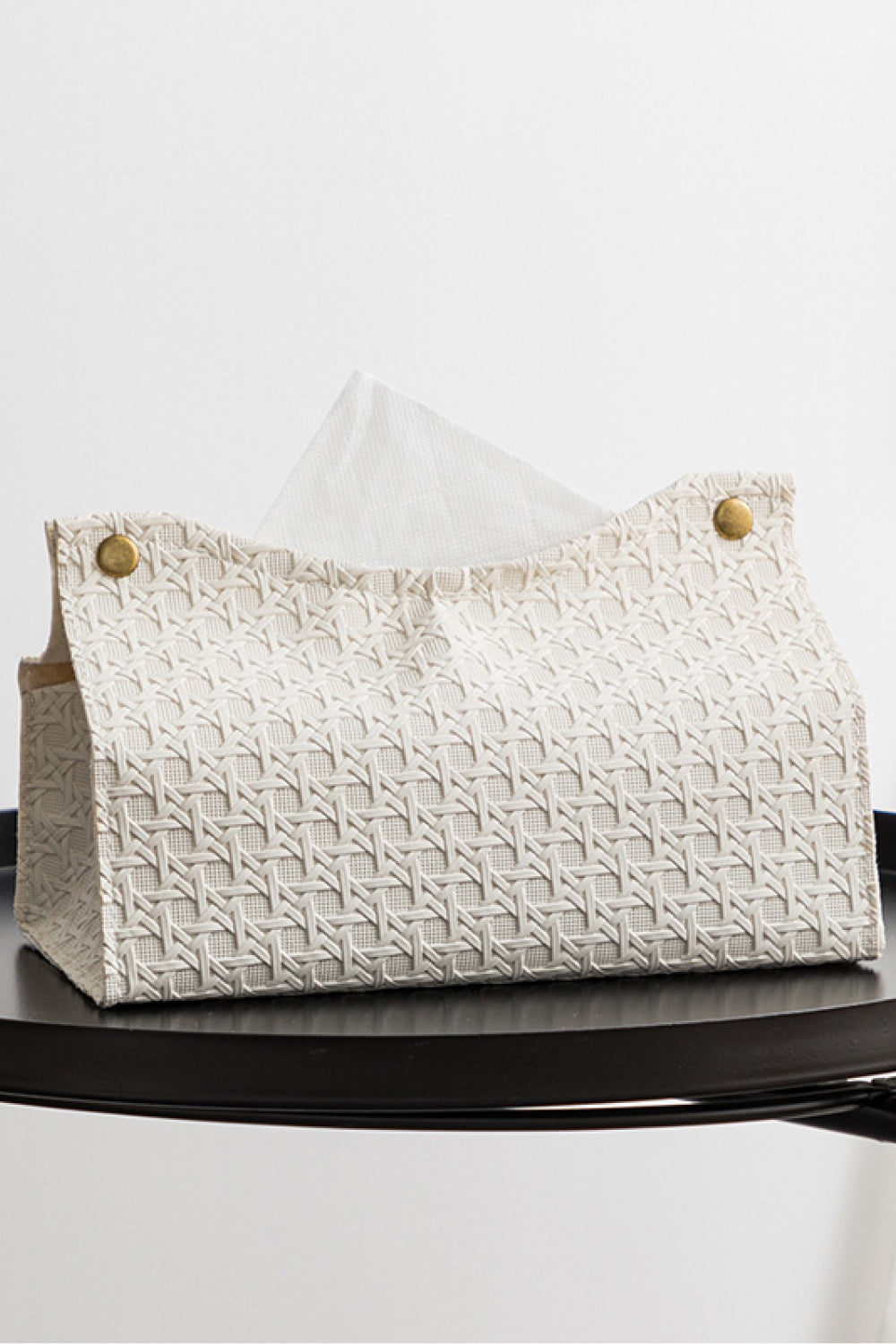 2-Pack Woven Tissue Box Covers